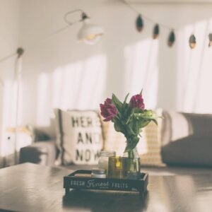 Candelune Rose Candle