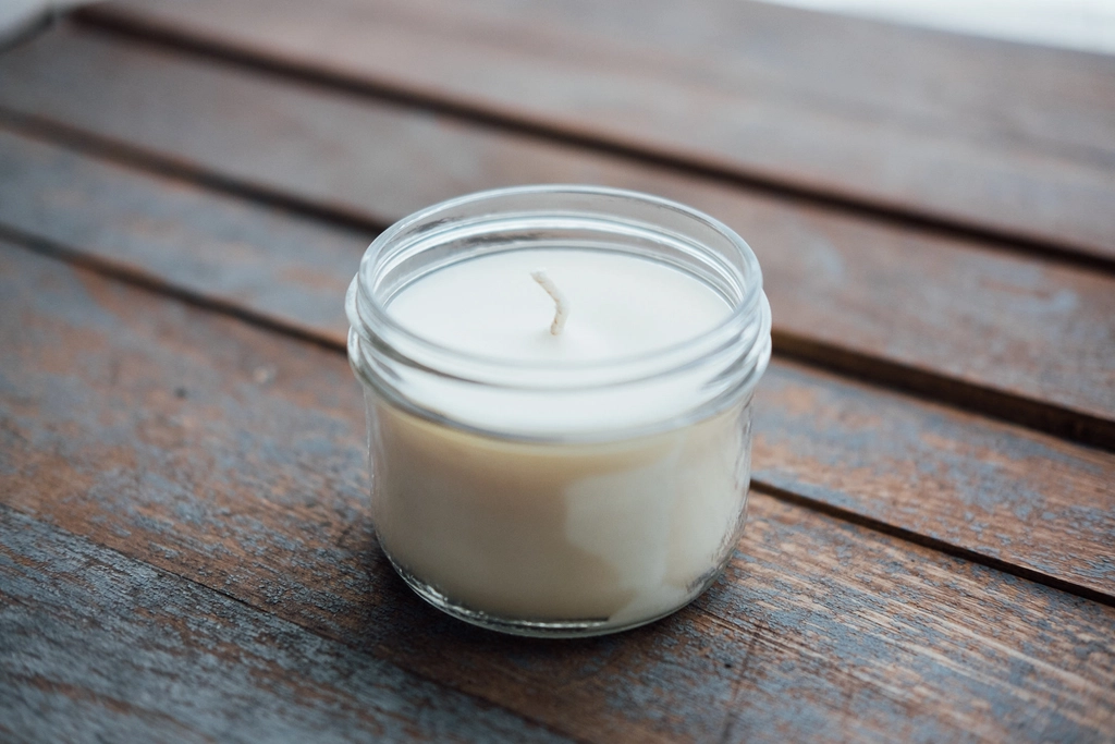 Hand-poured soy candle