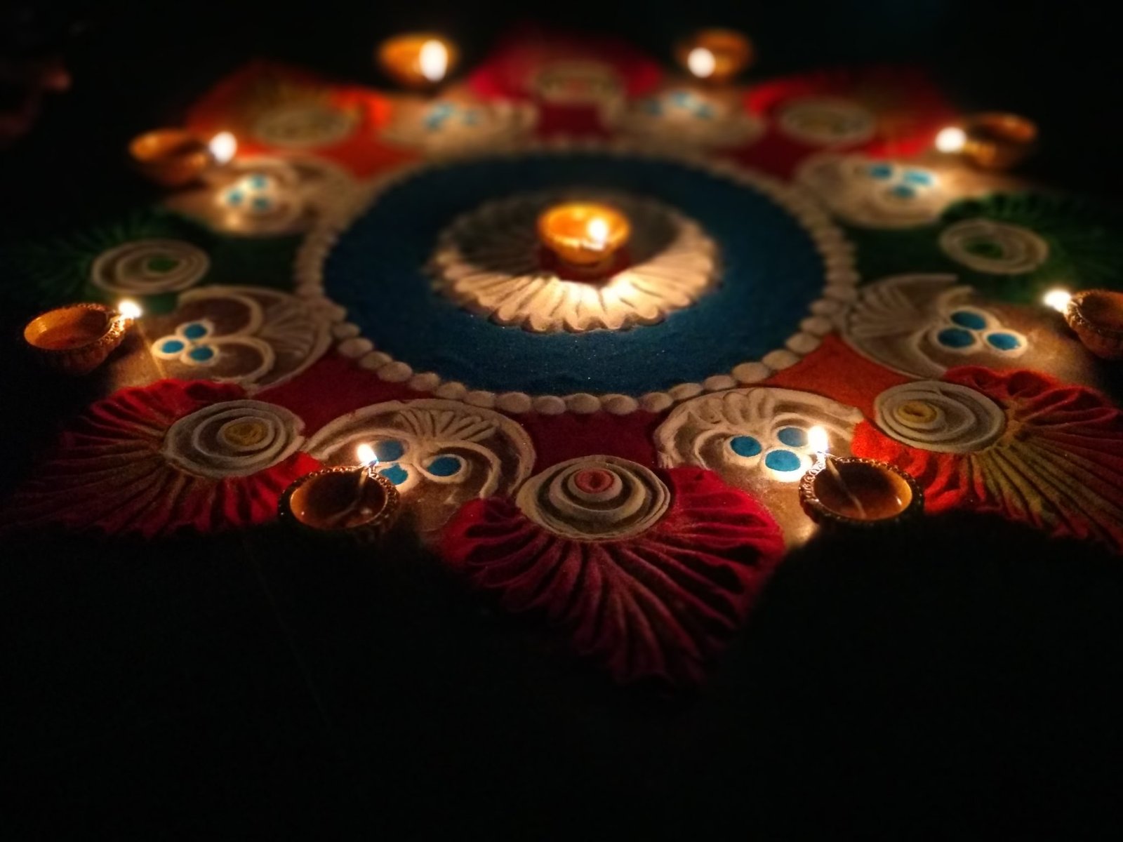 Diwali diya candles