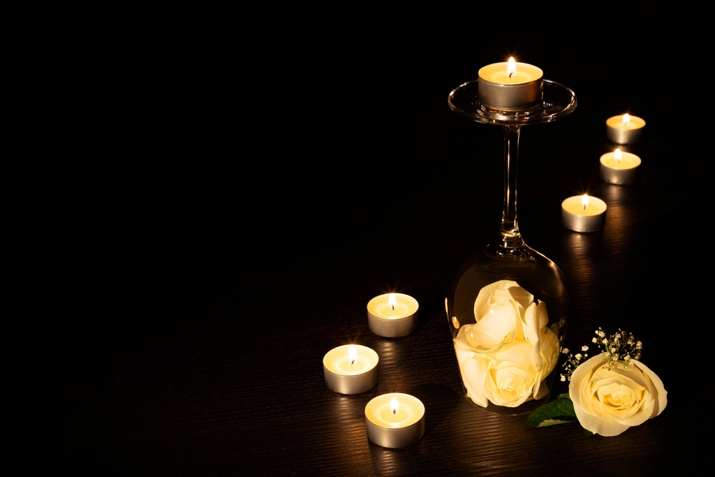 Hand-poured scented candles